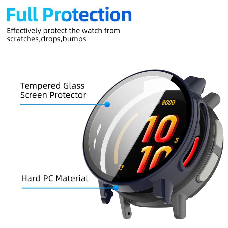 For Garmin Bounce2 xDfind Tempered Film Integrated PC Children Watch Case