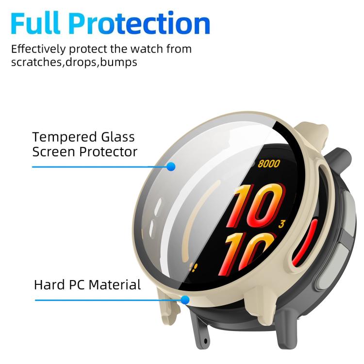 For Garmin Bounce2 xDfind Tempered Film Integrated PC Children Watch Case