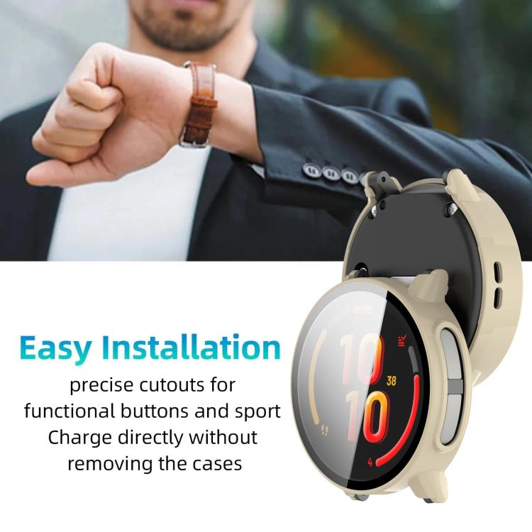 For Garmin Bounce2 xDfind Tempered Film Integrated PC Children Watch Case