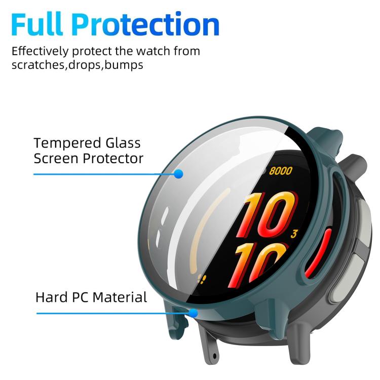 For Garmin Bounce2 xDfind Tempered Film Integrated PC Children Watch Case