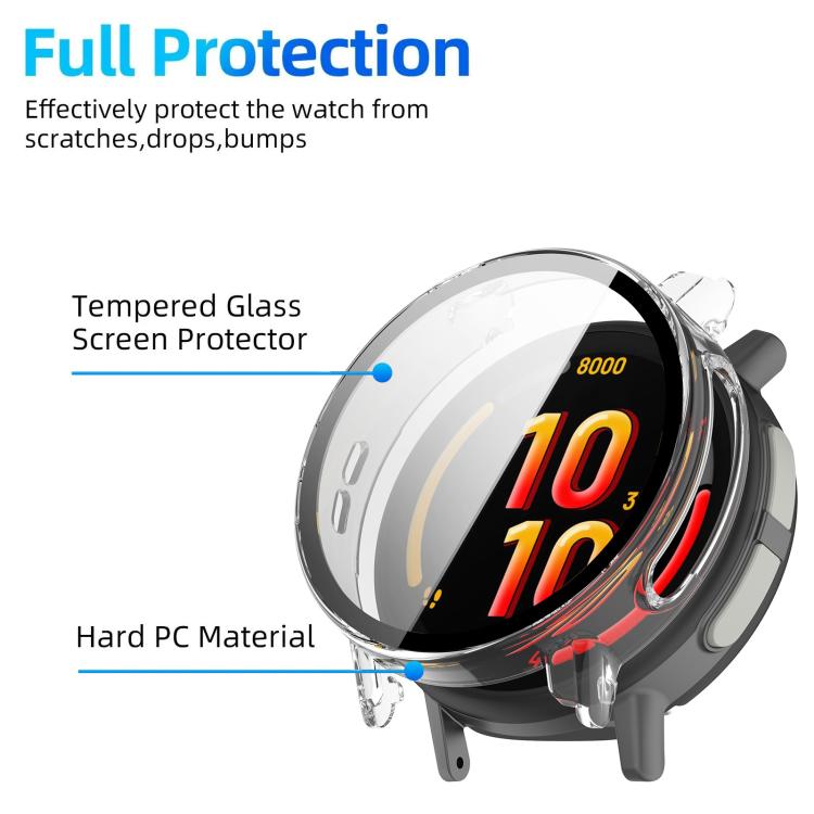 For Garmin Bounce2 xDfind Tempered Film Integrated PC Children Watch Case