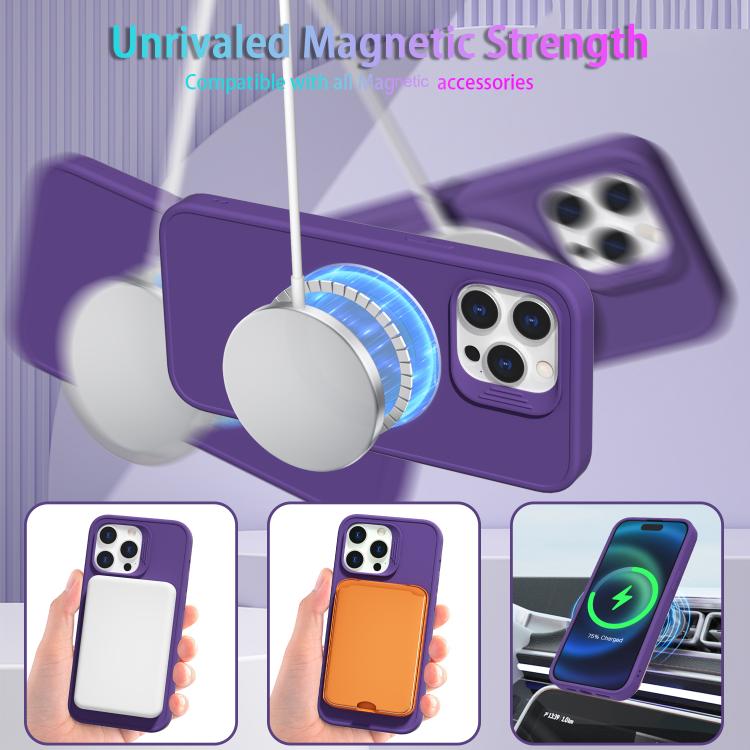 For iPhone 15 Pro Max Dark Star Series 360 Degree Rotation Ring Holder Magnetic Phone Case