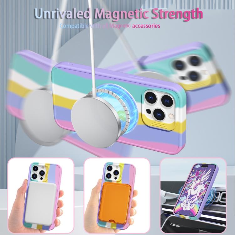 For iPhone 15 Pro Max Dark Star Series 360 Degree Rotation Ring Holder Magnetic Phone Case