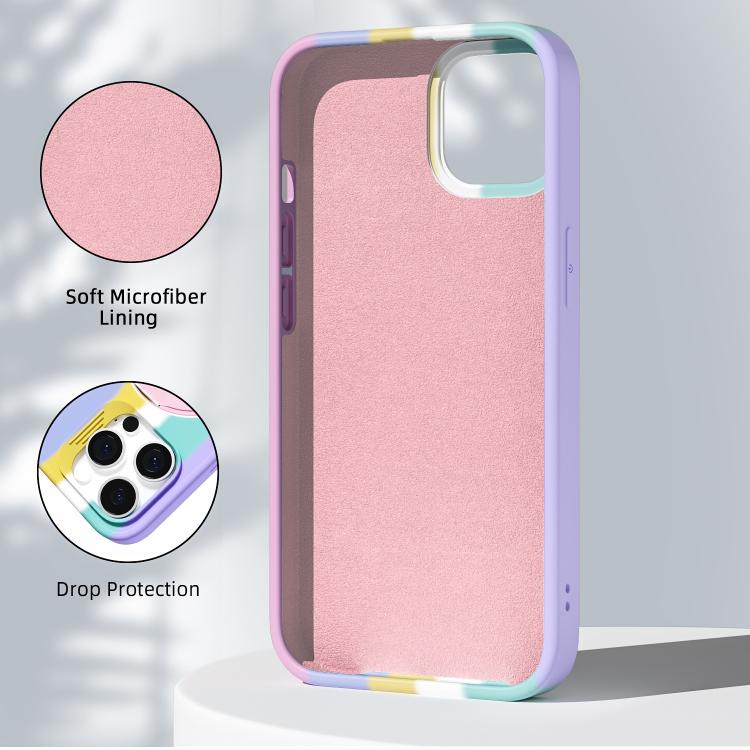 For iPhone 15 Pro Max Dark Star Series 360 Degree Rotation Ring Holder Magnetic Phone Case