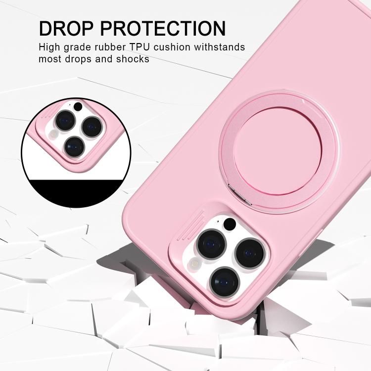 For iPhone 15 Pro Max Dark Star Series 360 Degree Rotation Ring Holder Magnetic Phone Case