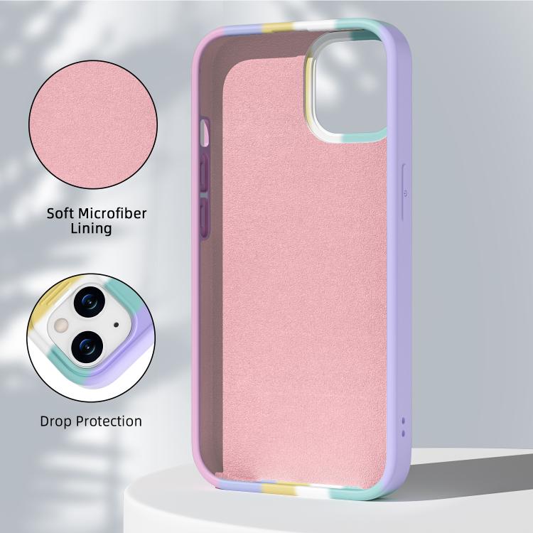 For iPhone 13 Dark Star Series 360 Degree Rotation Ring Holder Magnetic Phone Case