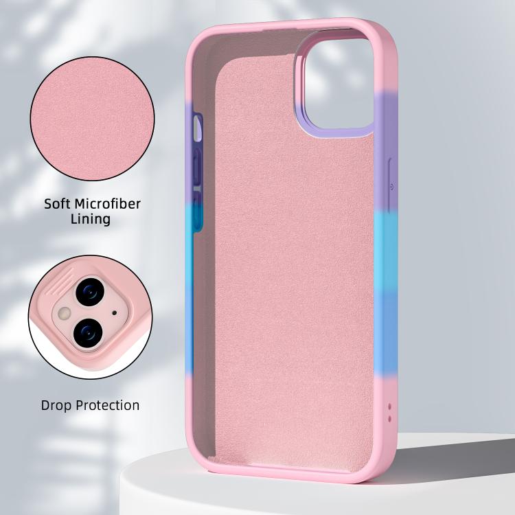 For iPhone 13 Dark Star Series 360 Degree Rotation Ring Holder Magnetic Phone Case