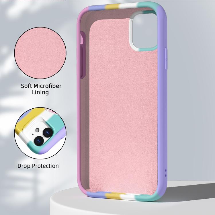 For iPhone 11 Dark Star Series 360 Degree Rotation Ring Holder Magnetic Phone Case