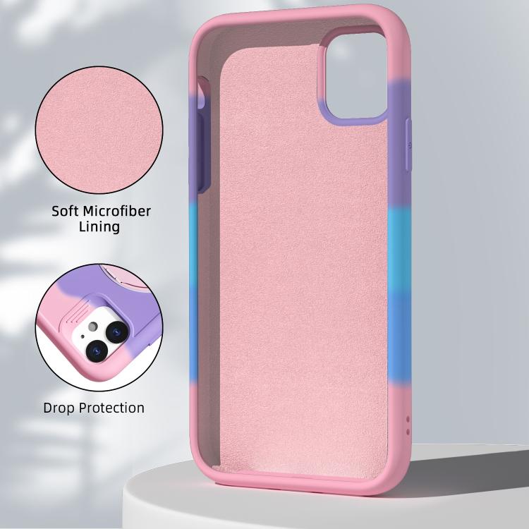 For iPhone 11 Dark Star Series 360 Degree Rotation Ring Holder Magnetic Phone Case