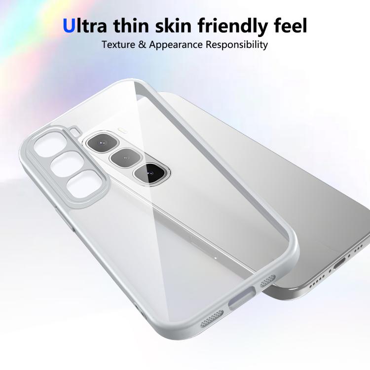 For Infinix Hot 70 4G Matte PC Skin-feel Shockproof Phone Case