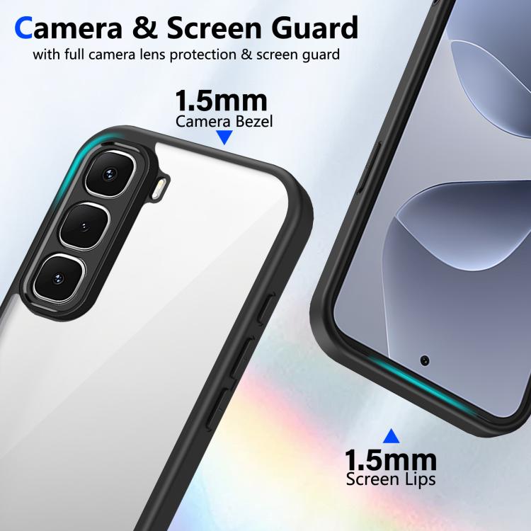 For Infinix Hot 70 4G Matte PC Skin-feel Shockproof Phone Case