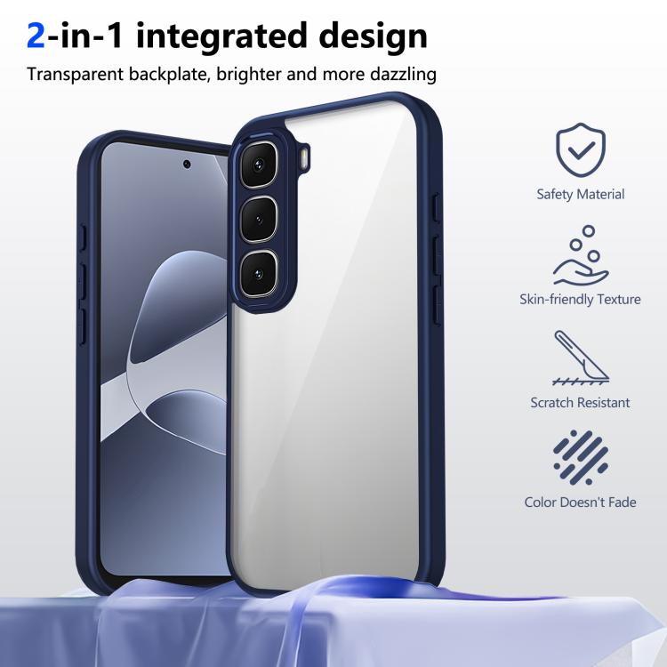 For Infinix Hot 70 4G Matte PC Skin-feel Shockproof Phone Case
