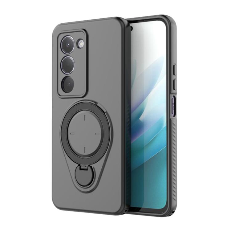 For Redmi 15 5G Global 169.5mm WANLONFENG Ring Kickstand Phone Case with Screen Protector
