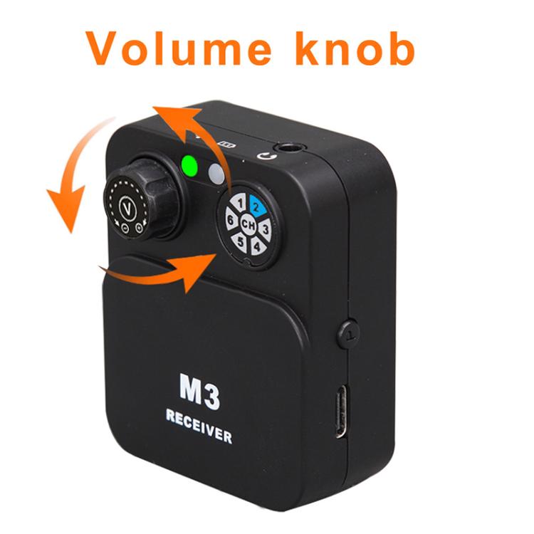 MX-M3 Portable Wireless In-Ear Monitoring System for Stage 1 TX & 1 RX