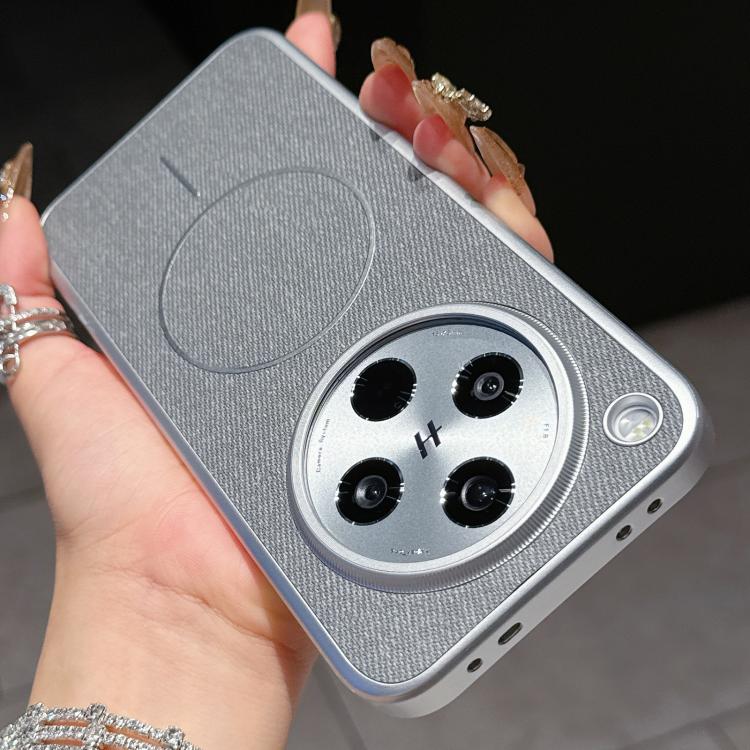 For OPPO Find X8 Retro Linen Fabric Magnetic Three Guarantees Phone Case