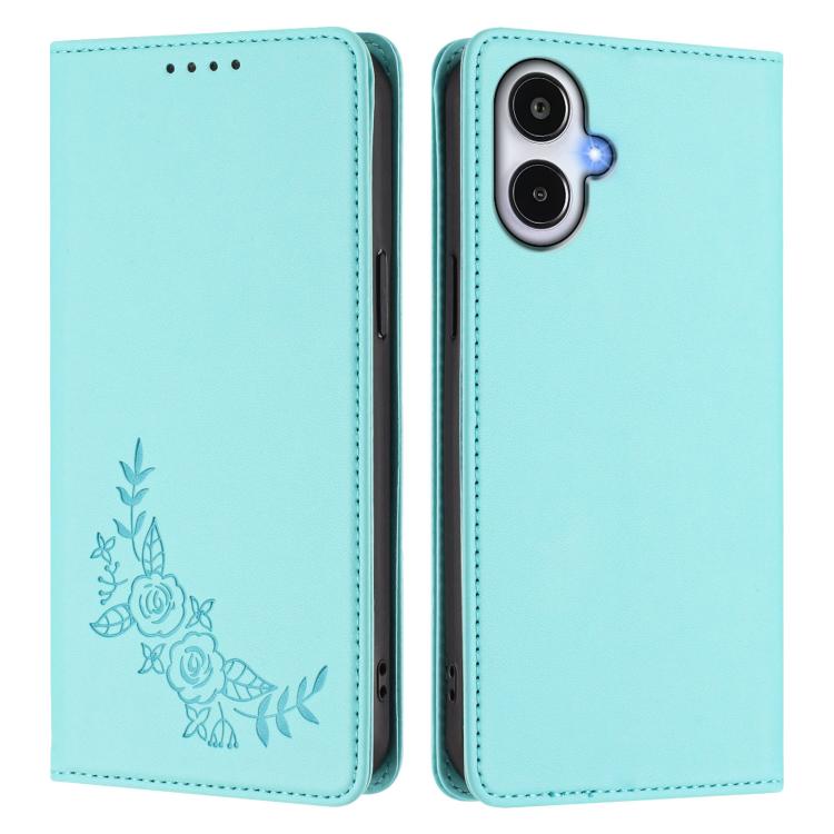 For Galaxy A25e / A25 5G Japan Peony Embossed Magnetic RFID Vegan Leather Phone Case