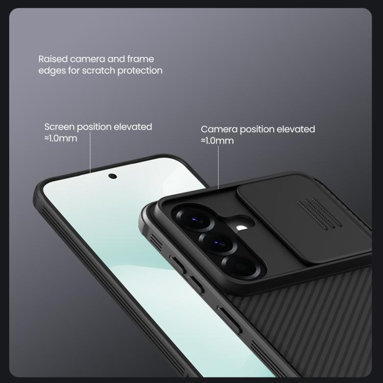 For Samsung Galaxy A57 5G NILLKIN CamShield Pro PC Phone Case - Black