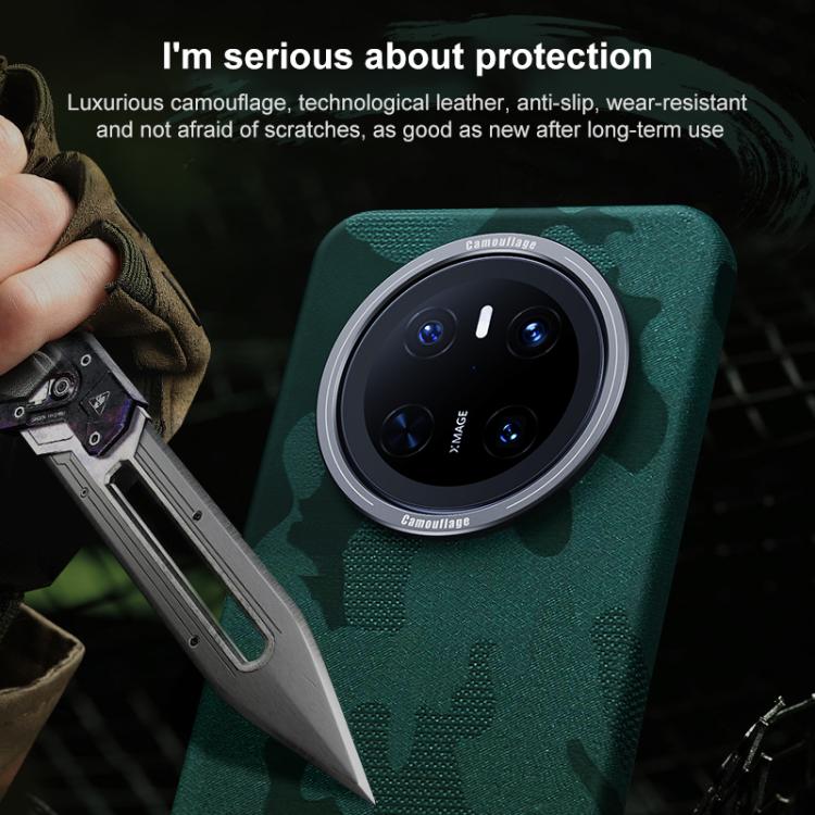 For Huawei Mate 70 Pro Camouflage Full Coverage Magnetic Shockproof Phone Case