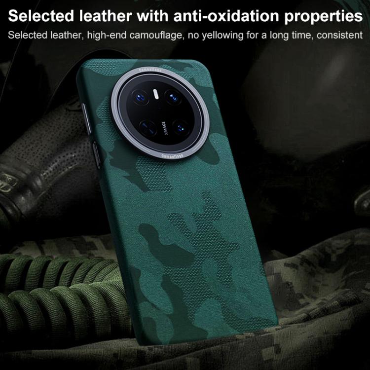 For Huawei Mate 60 Pro Camouflage Full Coverage Magnetic Shockproof Phone Case