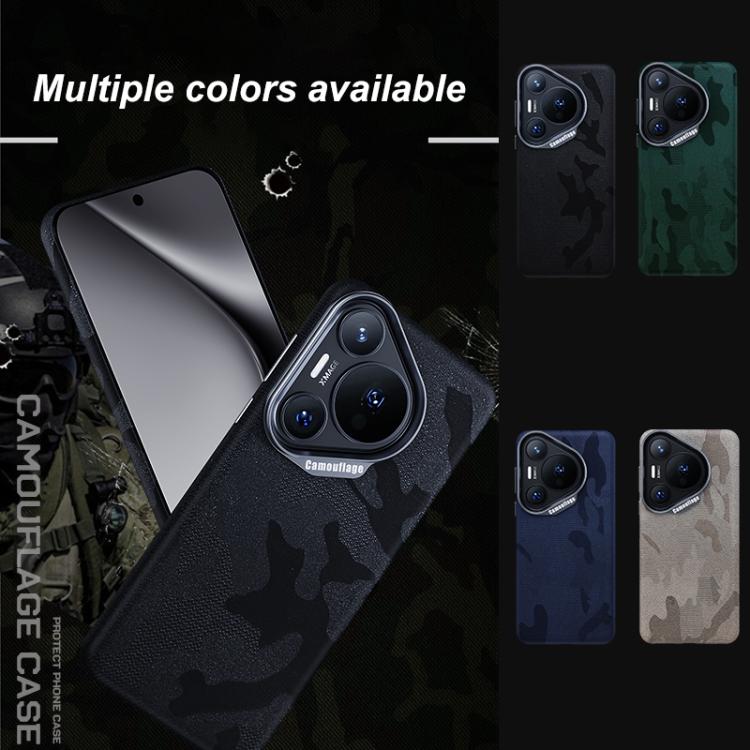For Huawei Pura 70 Pro Camouflage Full Coverage Magnetic Shockproof Phone Case
