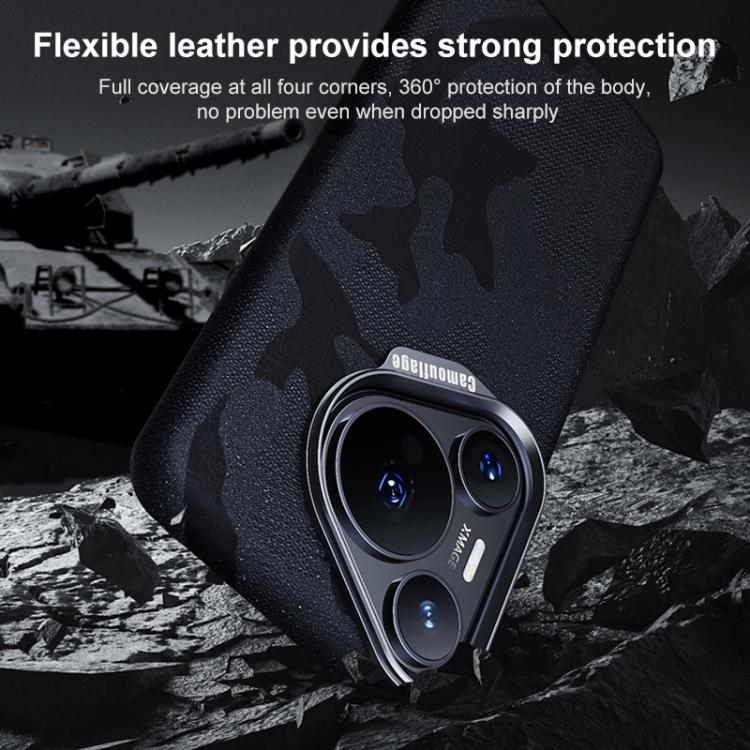 For Huawei Pura 70 Pro Camouflage Full Coverage Magnetic Shockproof Phone Case