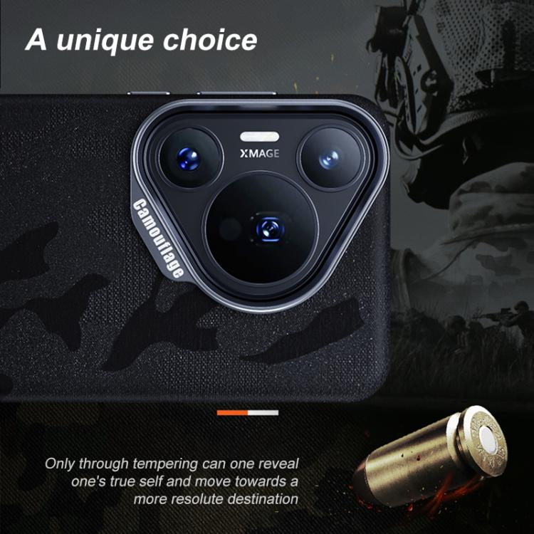 For Huawei Pura 70 Camouflage Full Coverage Magnetic Shockproof Phone Case