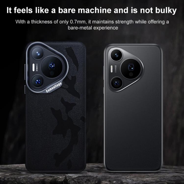 For Huawei Pura 70 Camouflage Full Coverage Magnetic Shockproof Phone Case