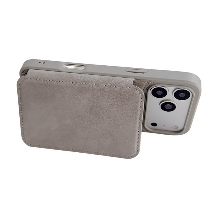 For iPhone 17 Pro Max Magnetic Snap Multifunctional Card Wallet Holder Phone Case