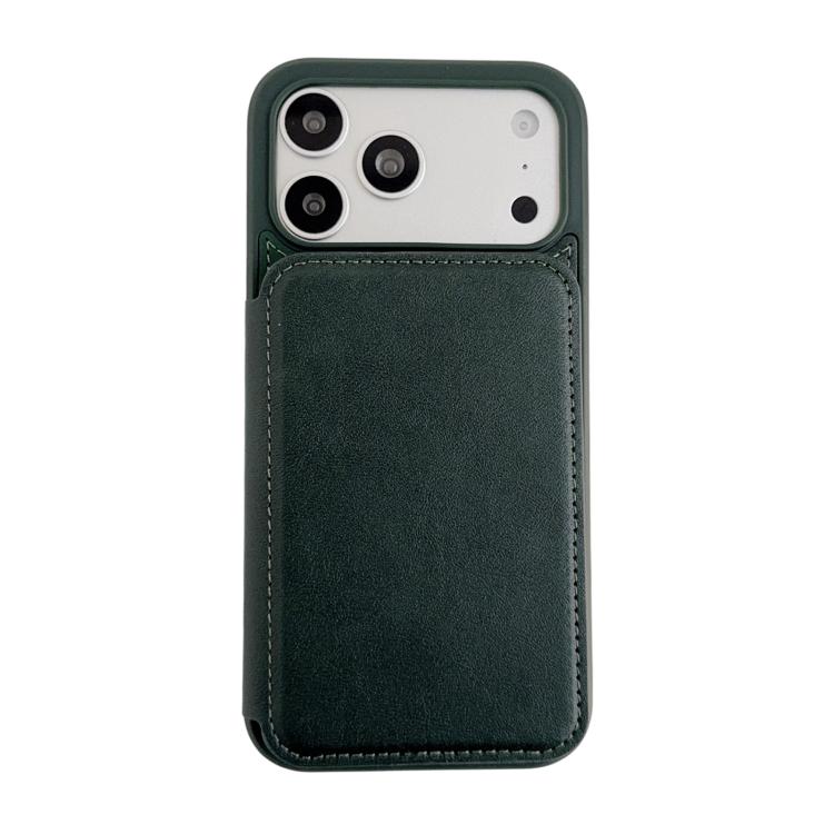 For iPhone 17 Pro Magnetic Snap Multifunctional Card Wallet Holder Phone Case