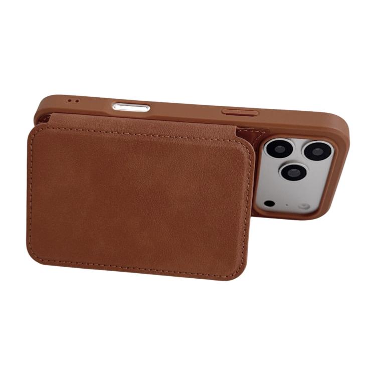 For iPhone 17 Pro Magnetic Snap Multifunctional Card Wallet Holder Phone Case