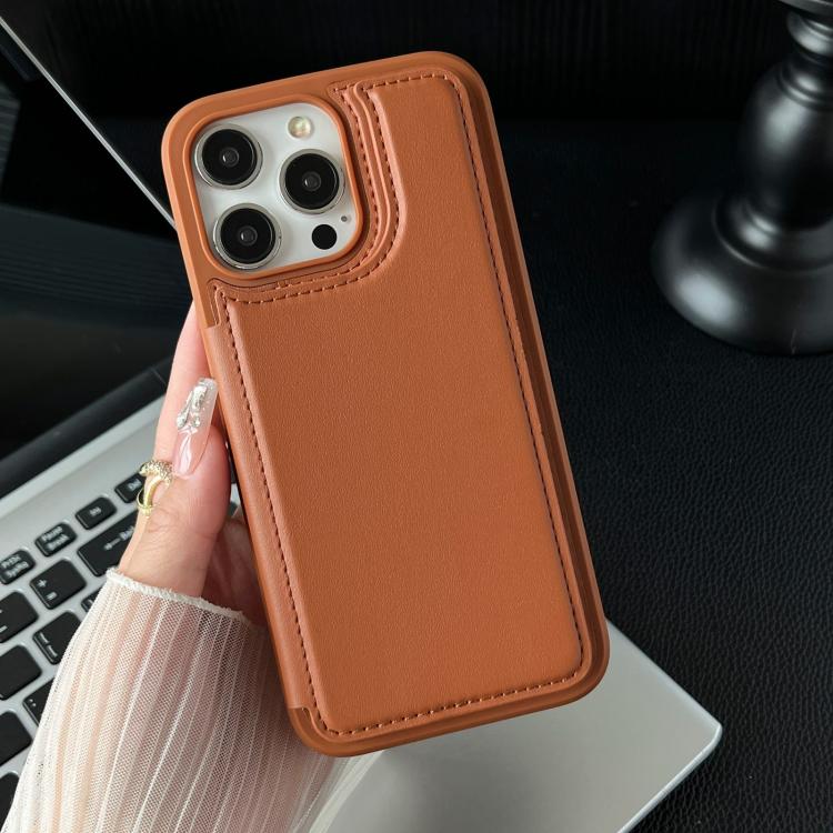 For iPhone 17 Pro Magnetic Snap Multifunctional Card Wallet Holder Phone Case
