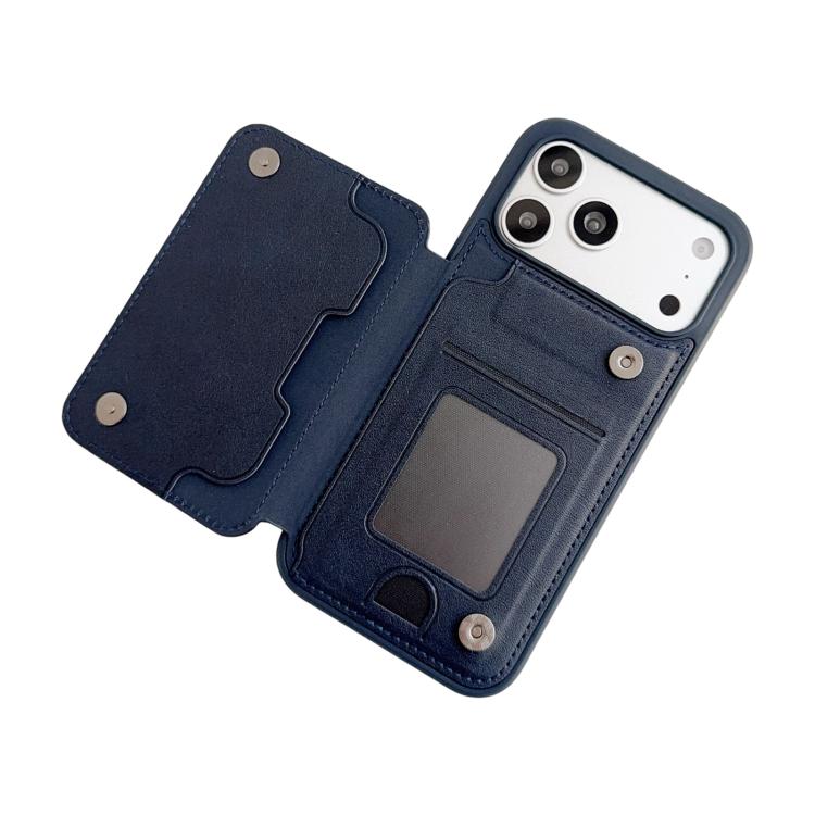 For iPhone Air Magnetic Snap Multifunctional Card Wallet Holder Phone Case