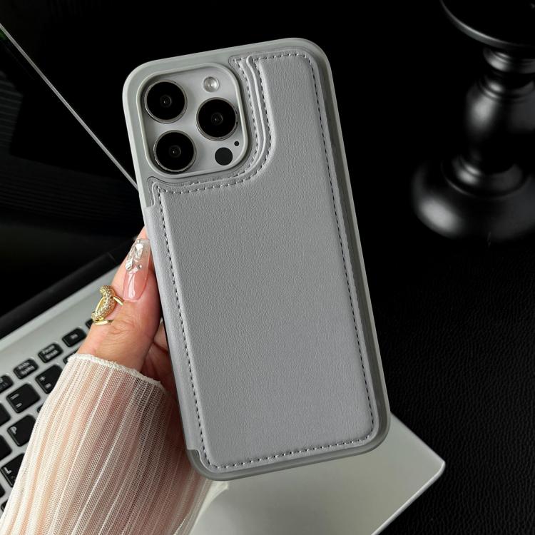 For iPhone 16 Pro Magnetic Snap Multifunctional Card Wallet Holder Phone Case