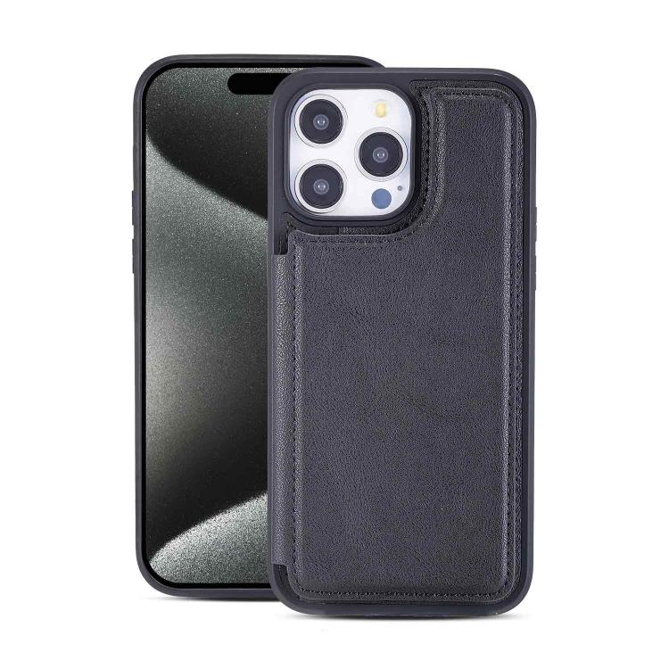 For iPhone 14 Pro Max Magnetic Snap Multifunctional Card Wallet Holder Phone Case