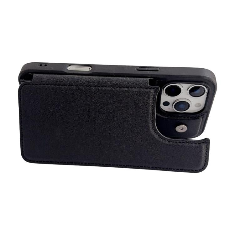 For iPhone 14 Pro Max Magnetic Snap Multifunctional Card Wallet Holder Phone Case