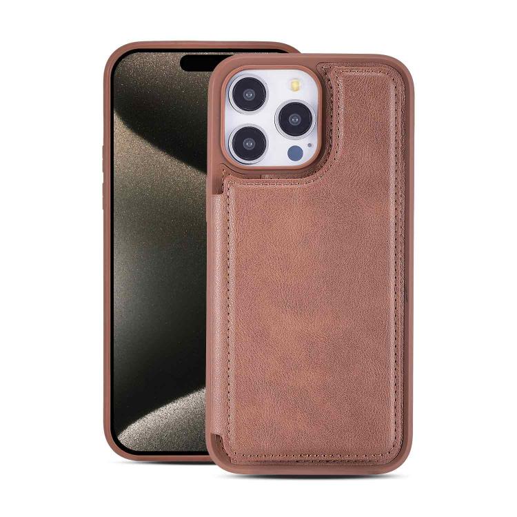 For iPhone 14 Pro Max Magnetic Snap Multifunctional Card Wallet Holder Phone Case