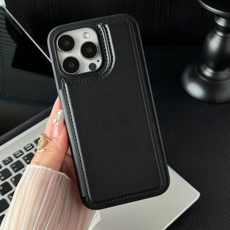 For iPhone 12 Pro Max Magnetic Snap Multifunctional Card Wallet Holder Phone Case