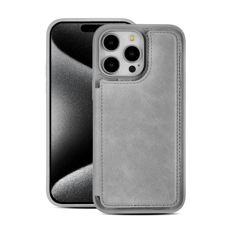For iPhone 12 Pro Max Magnetic Snap Multifunctional Card Wallet Holder Phone Case