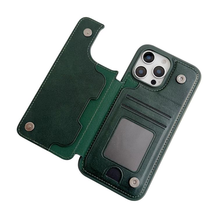 For iPhone 11 Magnetic Snap Multifunctional Card Wallet Holder Phone Case