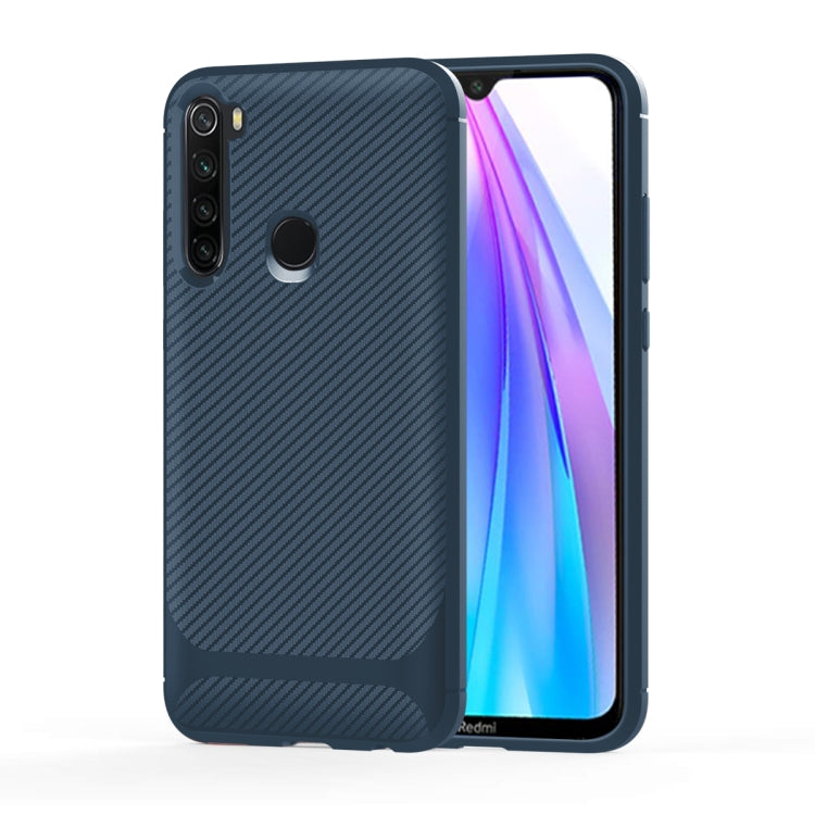 For Samsung Galaxy M11 & A11 Carbon Fiber Texture Shockproof TPU Protective Case