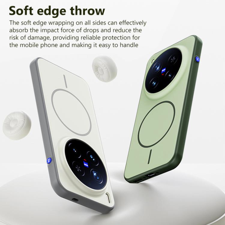 For vivo X300s Boundless Series Skin Feel Magnetic Full Coverage Phone Case
