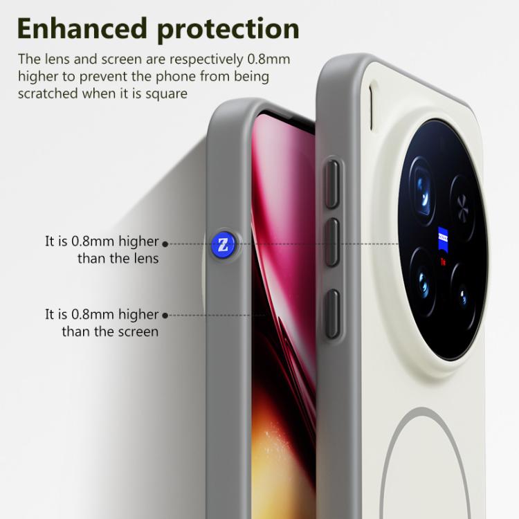 For vivo X300s Boundless Series Skin Feel Magnetic Full Coverage Phone Case