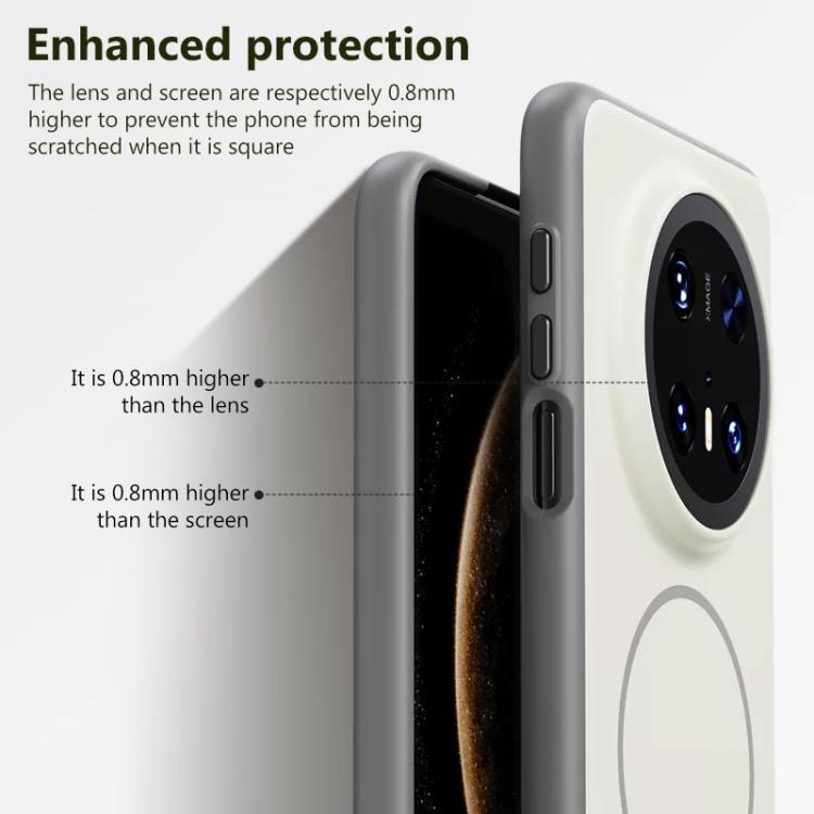 For Huawei Mate 60 Pro Boundless Series Skin Feel Magnetic Full Coverage Phone Case