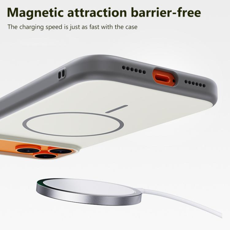 For iPhone 17 Pro Boundless Series Skin Feel Magnetic Full Coverage Phone Case