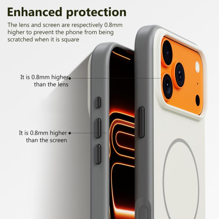 For iPhone 17 Pro Boundless Series Skin Feel Magnetic Full Coverage Phone Case