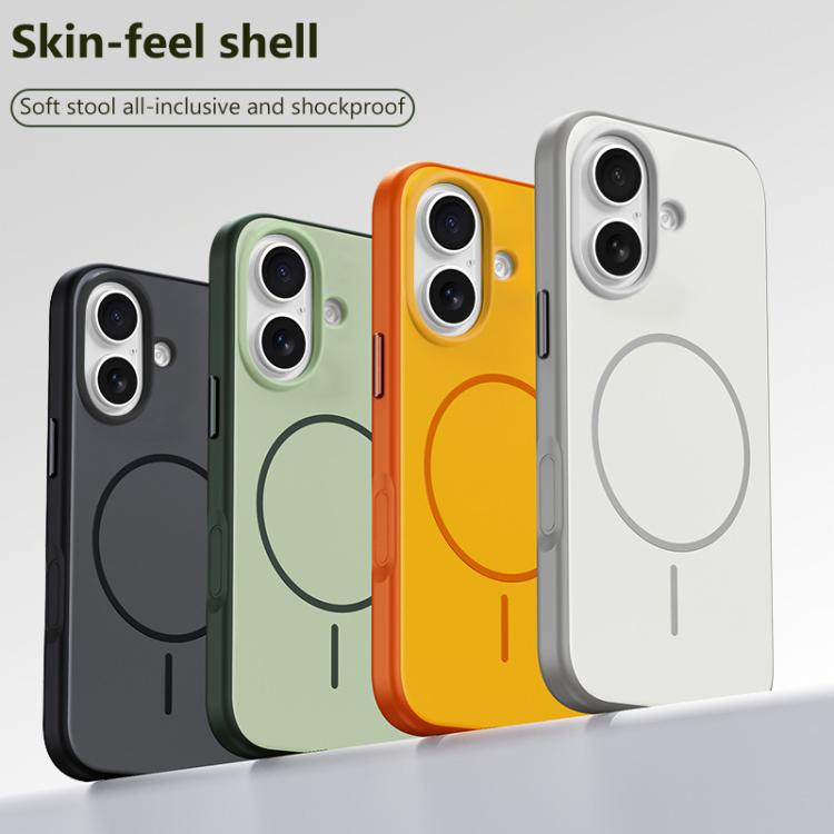 For iPhone 17 Boundless Series Skin Feel Magnetic Full Coverage Phone Case