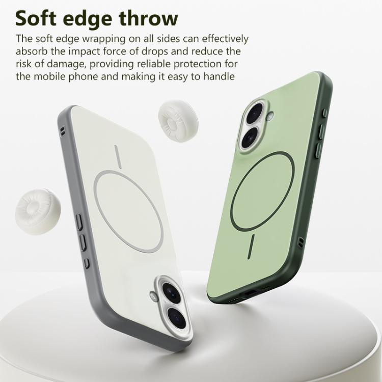 For iPhone 17 Boundless Series Skin Feel Magnetic Full Coverage Phone Case