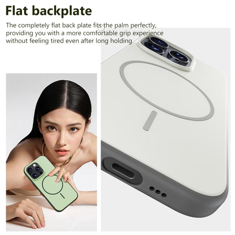 For iPhone 16 Pro Max Boundless Series Skin Feel Magnetic Full Coverage Phone Case