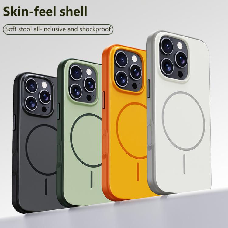 For iPhone 16 Pro Boundless Series Skin Feel Magnetic Full Coverage Phone Case