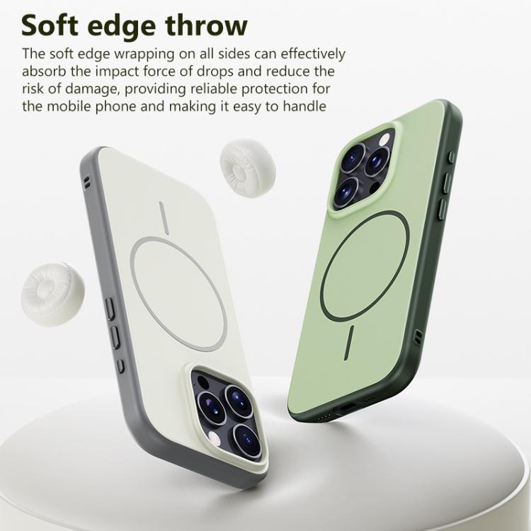 For iPhone 16 Pro Boundless Series Skin Feel Magnetic Full Coverage Phone Case